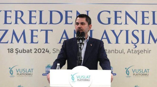 İBB başkan adayı Murat Kurum: İstanbul’umuzu gerçek kimliğine kavuşturacağız